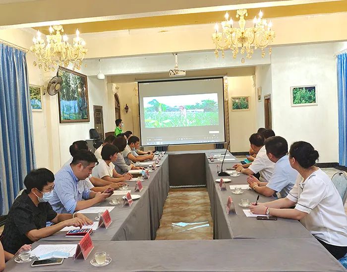 海南省侨联主席黎才旺率队调研侨企合作项目复工复产情况-图片2