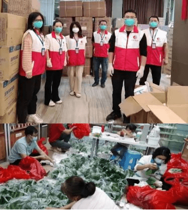 疫情无情人有情 楚商有爱献花城——记广东省湖北商会捐款捐物上义工 彰显同心抗疫使命与担当-图片4