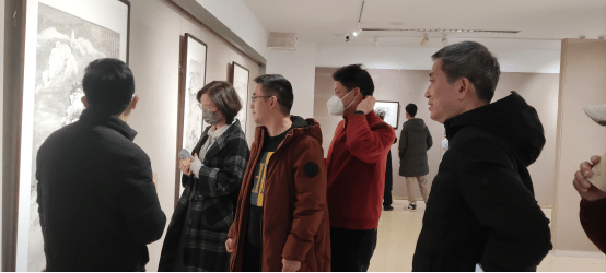 蒋旭峰“率真淳厚”山水画展在东钱湖举行-图片2