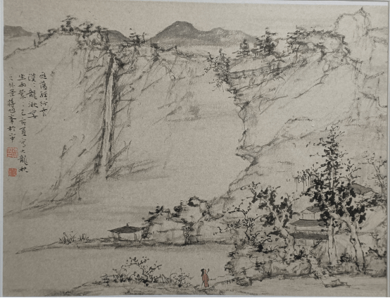 蒋旭峰“率真淳厚”山水画展在东钱湖举行-图片5