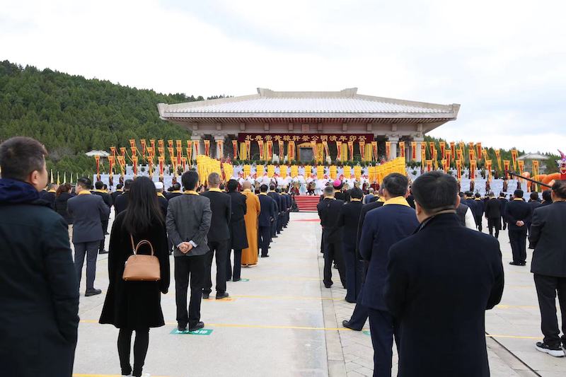 癸卯（2023）年清明公祭轩辕黄帝典礼在陕西黄陵县隆重举行