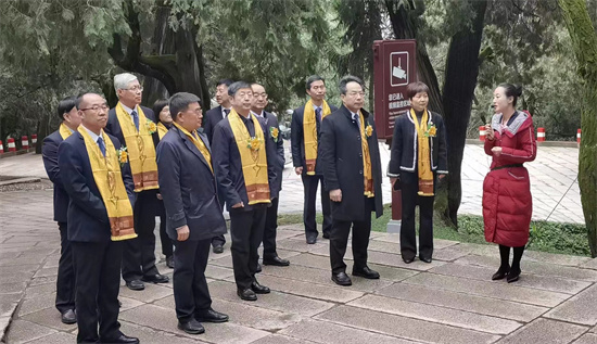 连小敏在陕西出席癸卯年清明公祭轩辕黄帝典礼-图片3