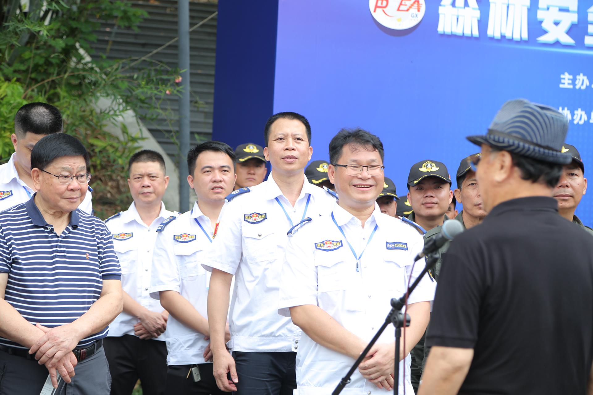 广西紧急救援促进中心举行森林安全紧急救援装备演练-图片8