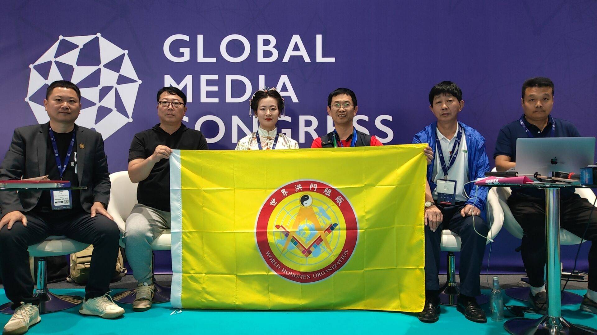 世界洪门组织理事会议暨木杨城品牌推介会在阿布扎比召开-图片1