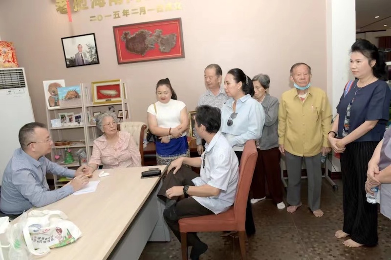 海南省侨联文化交流团访问老挝-图片3
