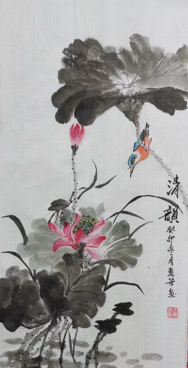 三槐书院举办纪念毛泽东诞辰130周年网络书画展-图片37