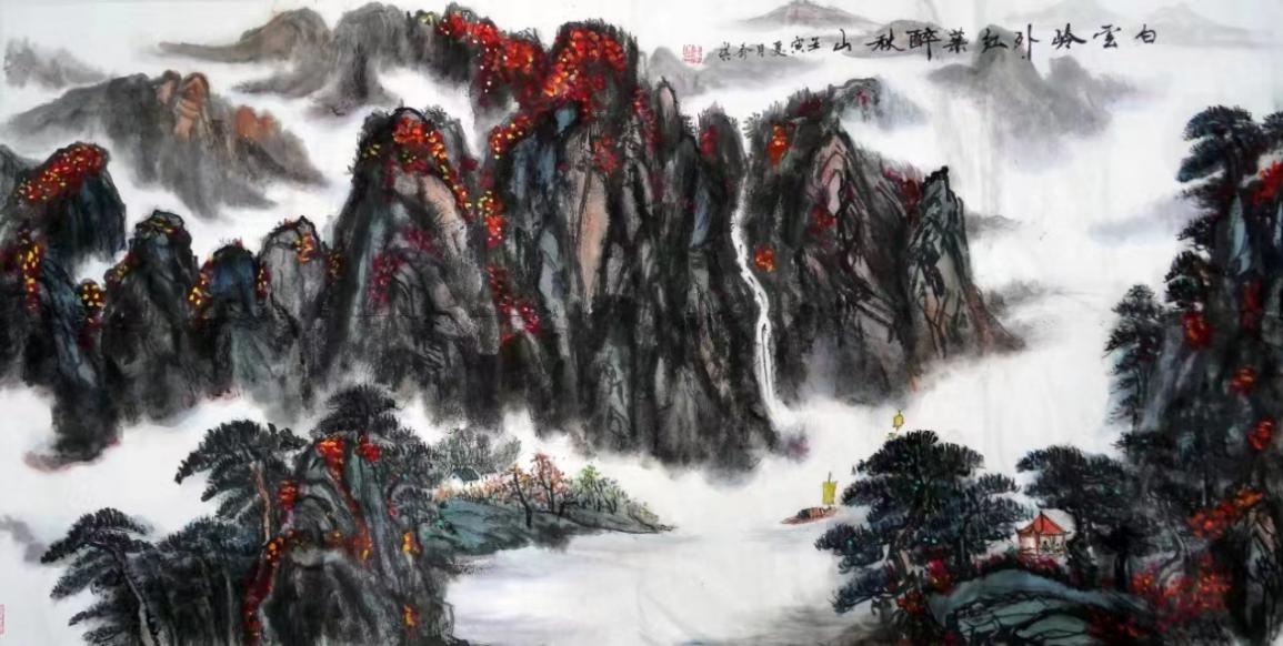 三槐书院举办纪念毛泽东诞辰130周年网络书画展-图片39