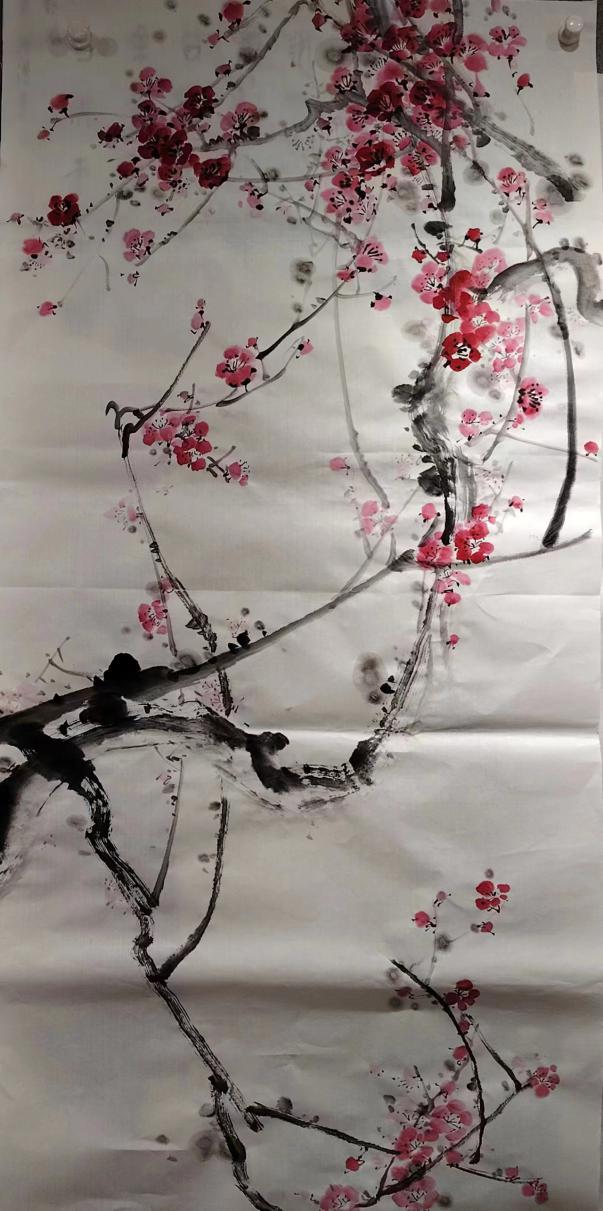 三槐书院举办纪念毛泽东诞辰130周年网络书画展-图片35