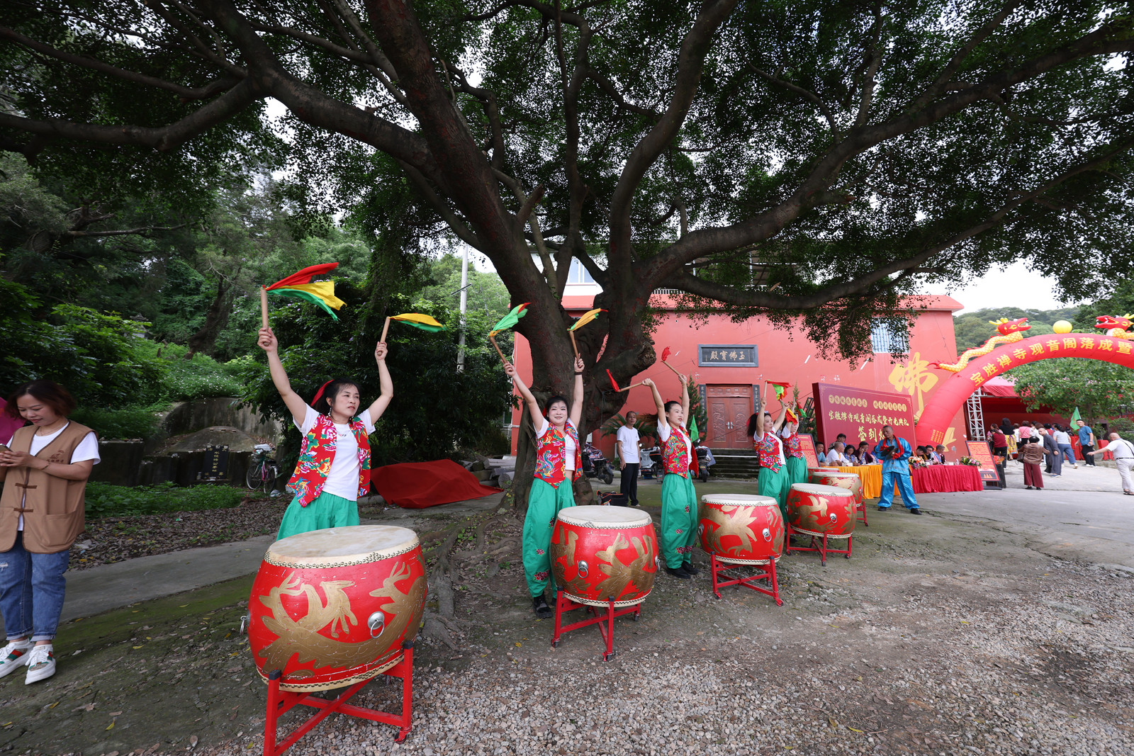 福州仓山宝胜禅寺观音阁落成暨开光庆典：佛光普照，慈悲济世-图片3