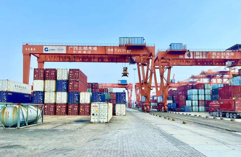 畅联陆海 向海图强｜广西北部湾国际集装箱码头-图片6