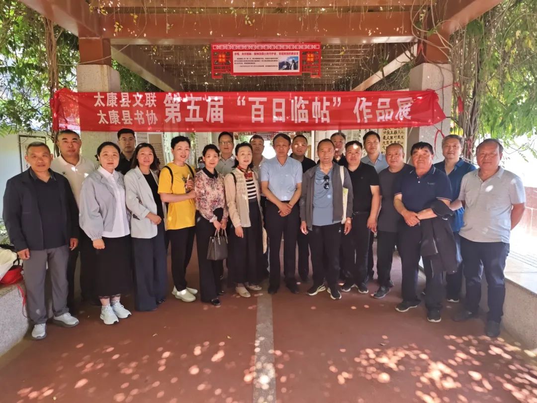 河南省太康县举办第五届“百日临帖”作品展-图片3
