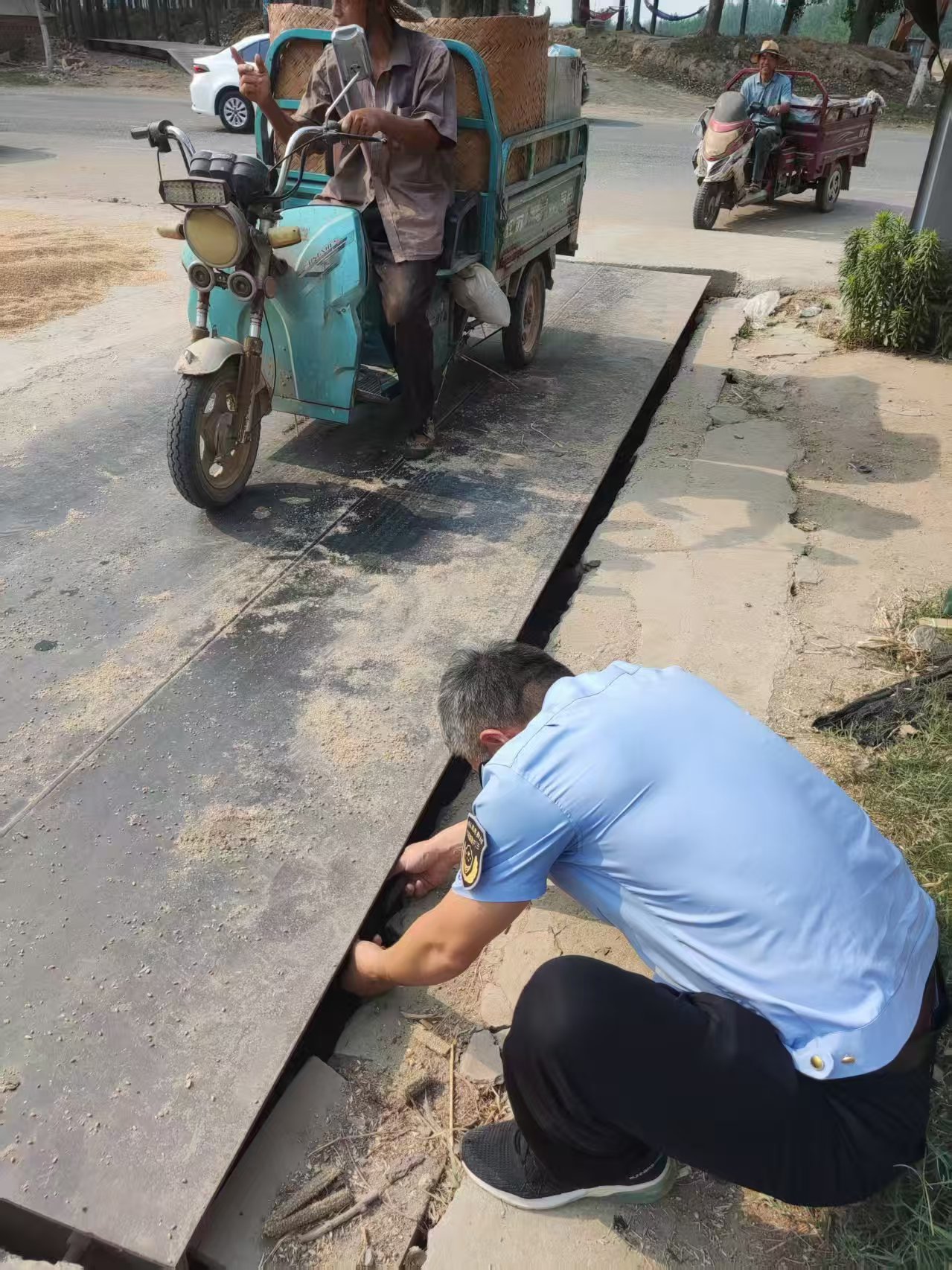 河南太康县市场监管局芝麻洼市场监管所开展夏粮收购专项检查-图片1