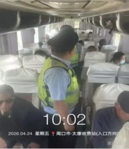 河南：周口市太康县交通执法大队严查包车改型 筑牢安全防线