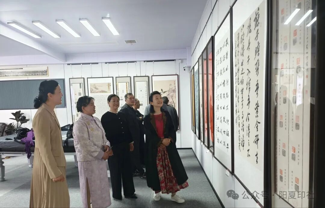河南：太康县文联首届书法篆刻作品展圆满启幕-图片4