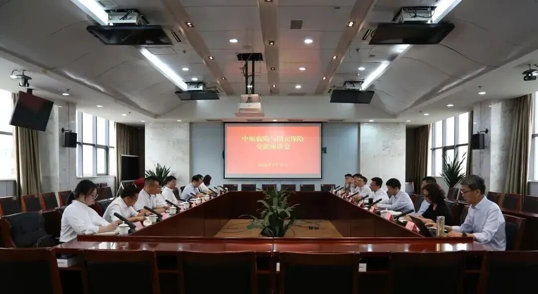 中原农险与国元保险开展座谈交流