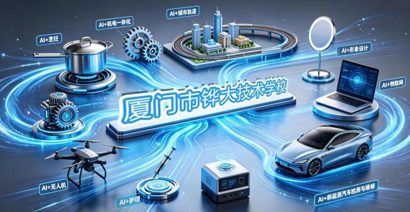 厦门市铧大技术学校打造“AI+”全专业职教新高地