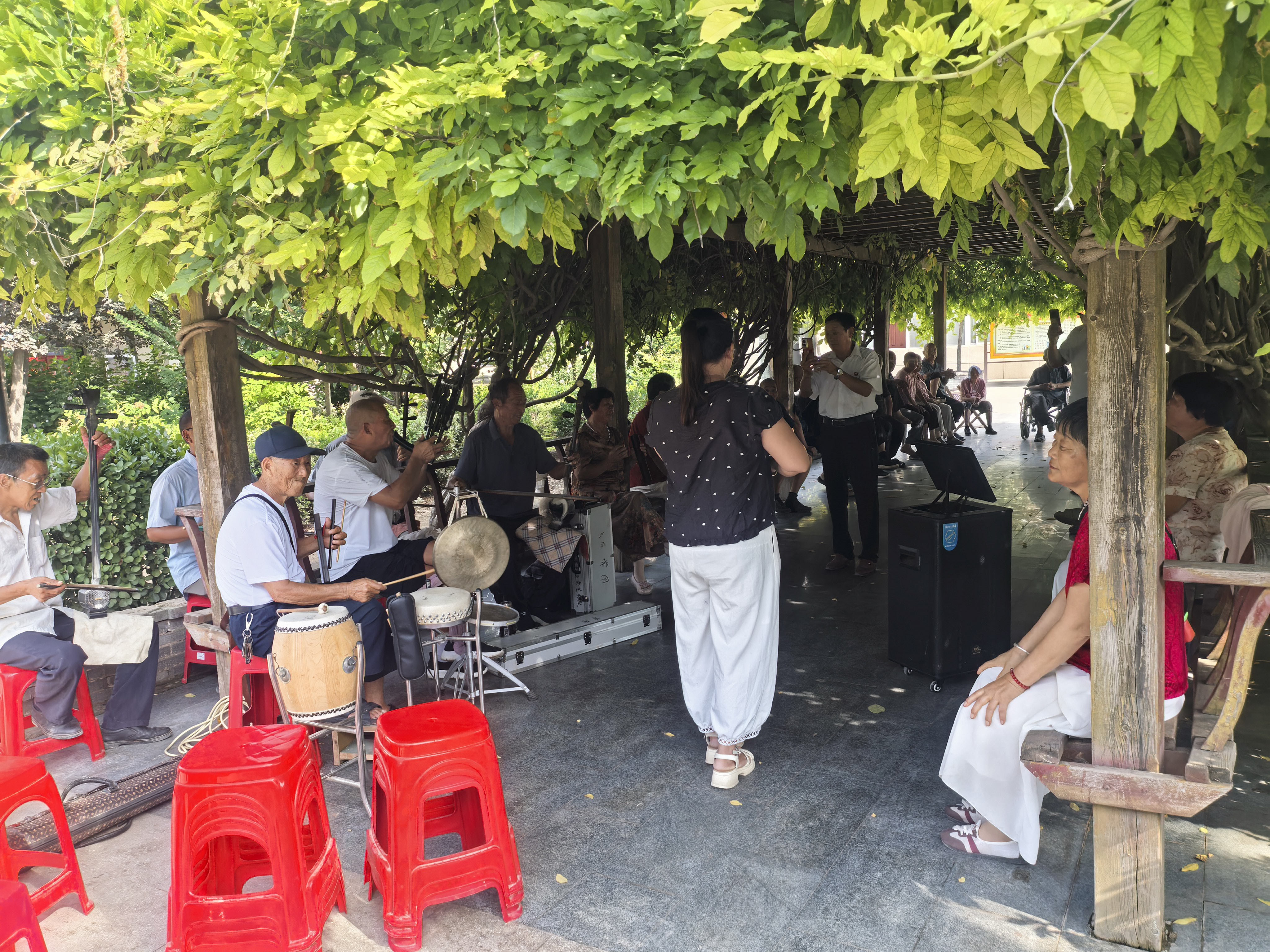 河南太康：庆八一民间艺术团走进敬老院 关爱老人传递温暖-图片2